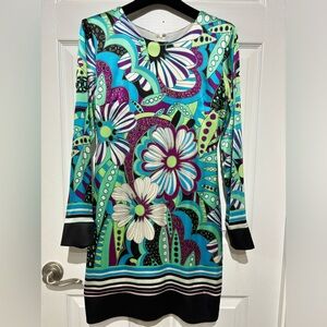 Cache Silk Dress  Size 4